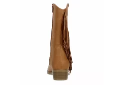 Dv By Dolce Vita Girls Lillyth Western Boot - Tan -Chic Shoe Shop US 01 702429 04