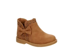 Cupcake Couture Girls Infant Lil Janie Bootie - Chestnut