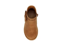 Cupcake Couture Girls Infant Lil Janie Bootie - Chestnut -Chic Shoe Shop US 01 702462 05