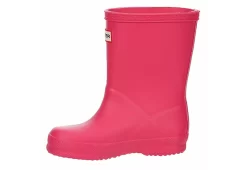 Hunter Boots Llc Girls Infant Original First Classic Rain Boot - Pink -Chic Shoe Shop US 01 702492 03