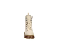 Limelight Girls Elleri Lace Up Boot - Ivory -Chic Shoe Shop US 01 702532 02