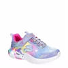 Skechers Girls Unicorn Dreams Light Up Sneaker - Light Blue -Chic Shoe Shop US 01 702644 00