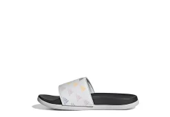 Adidas Girls Adilette Comfort Slide Sandal - Grey -Chic Shoe Shop US 01 702718 02