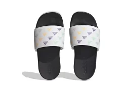 Adidas Girls Adilette Comfort Slide Sandal - Grey -Chic Shoe Shop US 01 702718 03