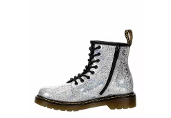 Dr. Martens Dr.martens Girls 1460 Combat Boot - Grey -Chic Shoe Shop US 01 702736 03