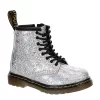 Dr. Martens Dr.martens Girls Infant 1460 Combat Boot - Grey -Chic Shoe Shop US 01 702737 00