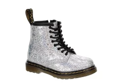 Dr. Martens Dr.martens Girls Infant 1460 Combat Boot - Grey