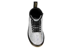 Dr. Martens Dr.martens Girls Infant 1460 Combat Boot - Grey -Chic Shoe Shop US 01 702737 05