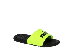 Puma Boys Cool Cat 2.0 Sport Slide Sandal - Lime