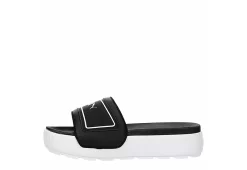Puma Girls Karmen Slide Sandal - Black -Chic Shoe Shop US 01 702763 03