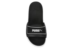 Puma Girls Karmen Slide Sandal - Black -Chic Shoe Shop US 01 702763 05