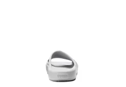 Puma Girls Shibui Cat Slide Sandal - Grey -Chic Shoe Shop US 01 702764 02