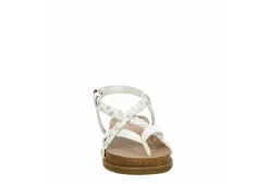 Blowfish Girls Foxtail-k Sandal - Off White -Chic Shoe Shop US 01 702823 02