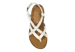 Blowfish Girls Foxtail-k Sandal - Off White -Chic Shoe Shop US 01 702823 05