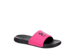 Under Armour Girls Ansa Slide Sandal - Pink
