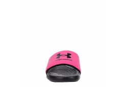 Under Armour Girls Ansa Slide Sandal - Pink -Chic Shoe Shop US 01 702924 02