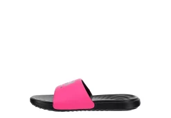 Under Armour Girls Ansa Slide Sandal - Pink -Chic Shoe Shop US 01 702924 03