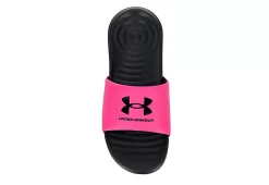 Under Armour Girls Ansa Slide Sandal - Pink -Chic Shoe Shop US 01 702924 05