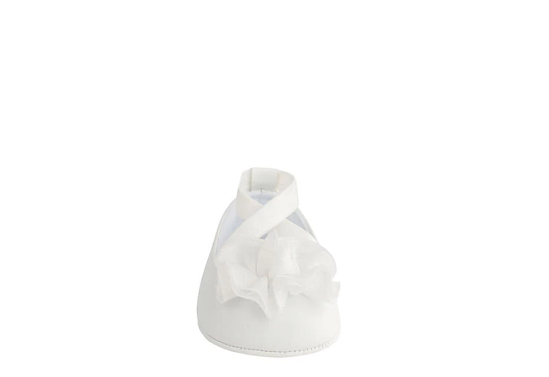 Baby Deer Girls Infant Ellen Dress Flat - White 5 Baby Deer Girls Infant Ellen Dress Flat - White - Image 3