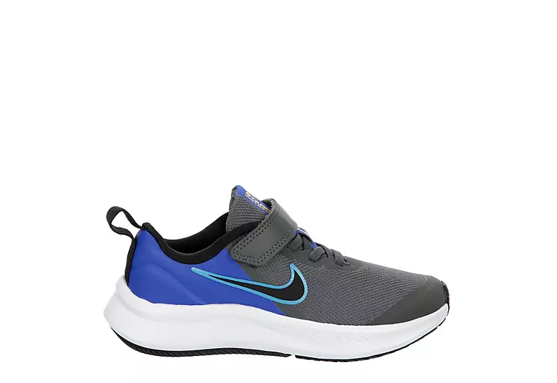 Nike Boys Star Runner 3 Slip On Sneaker - Grey 4 Nike Boys Star Runner 3 Slip On Sneaker - Grey - Image 2