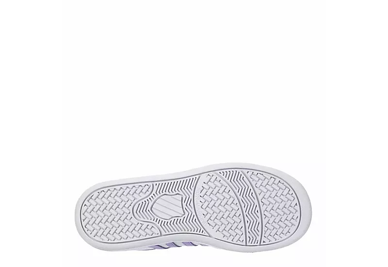 K-swiss Girls Classic Vn Sneaker - White 9 K-swiss Girls Classic Vn Sneaker - White - Image 7