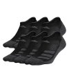 Adidas Boys Superlite No Show Socks 6 Pairs - Black 1 Adidas Boys Superlite No Show Socks 6 Pairs - Black -Chic Shoe Shop US 01 900785 00