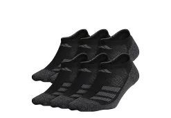 Adidas Boys Superlite No Show Socks 6 Pairs - Black