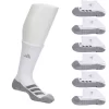Adidas Boys Cushioned Crew Socks 6 Pairs - White 2 Adidas Boys Cushioned Crew Socks 6 Pairs - White -Chic Shoe Shop US 01 900799 00